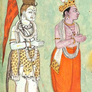 Shiva and Vishnu