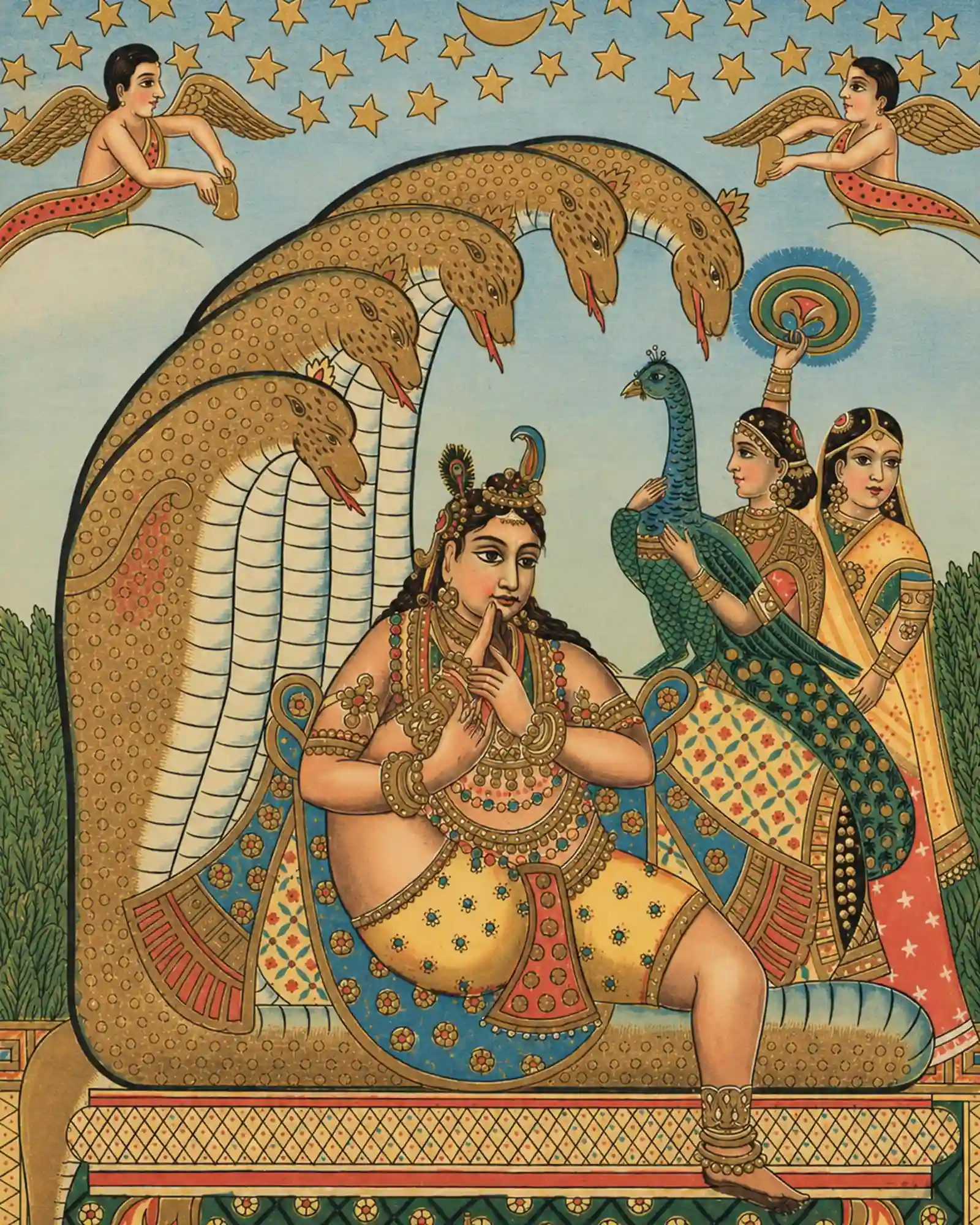 Bala Krishna Calendar Art