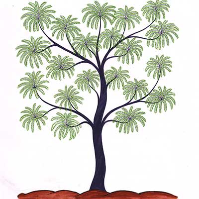 Oriya Tree Design